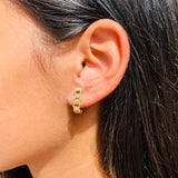 Drea Chain Link Stud Earrings