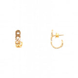 Drea Chain Link Stud Earrings