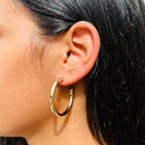 Grace Tube Hoop Earrings