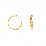 Grace Tube Hoop Earrings