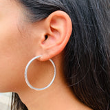 Aria Silver Everyday Hoops
