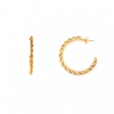 Kiley Braided Rope Hoops