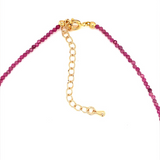 Gracie Gemstone Initial Choker
