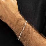 Oval Paperclip Bracelet