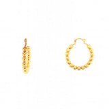 Nori Chunky Beaded Hoops