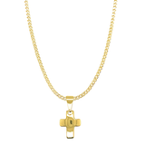 Adah Simple Cross Necklace