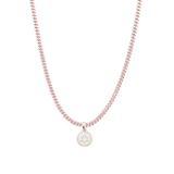 Koa Star of David Disc Necklace