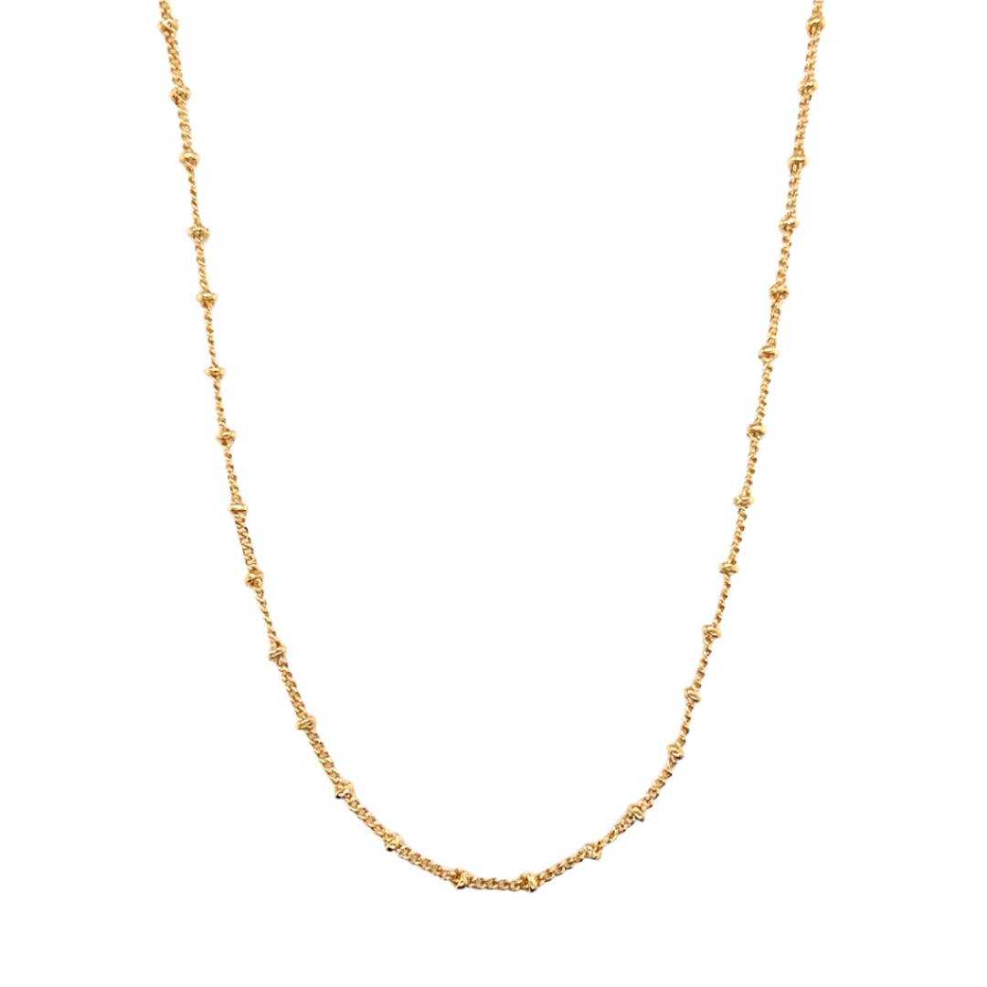 Dahlia Ball Necklace for Girls