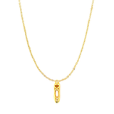 Ellis Ballet Slipper Necklace
