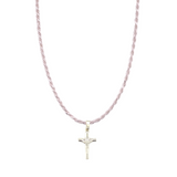 Even Crucifix Necklace