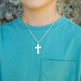 Ansel Simple Cross Necklace