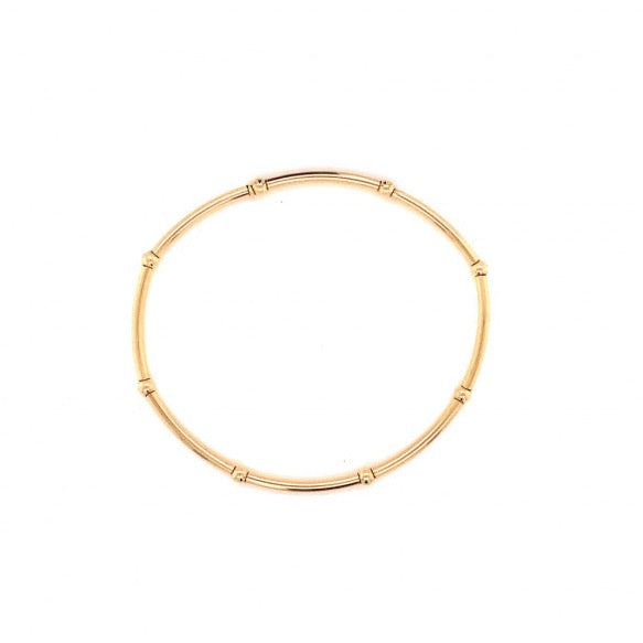 Gia Gold Filled Tube Bracelet