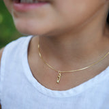 Ellis Ballet Slipper Necklace