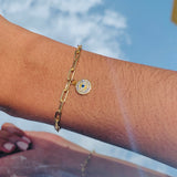 Desi Eye Charm Bracelet