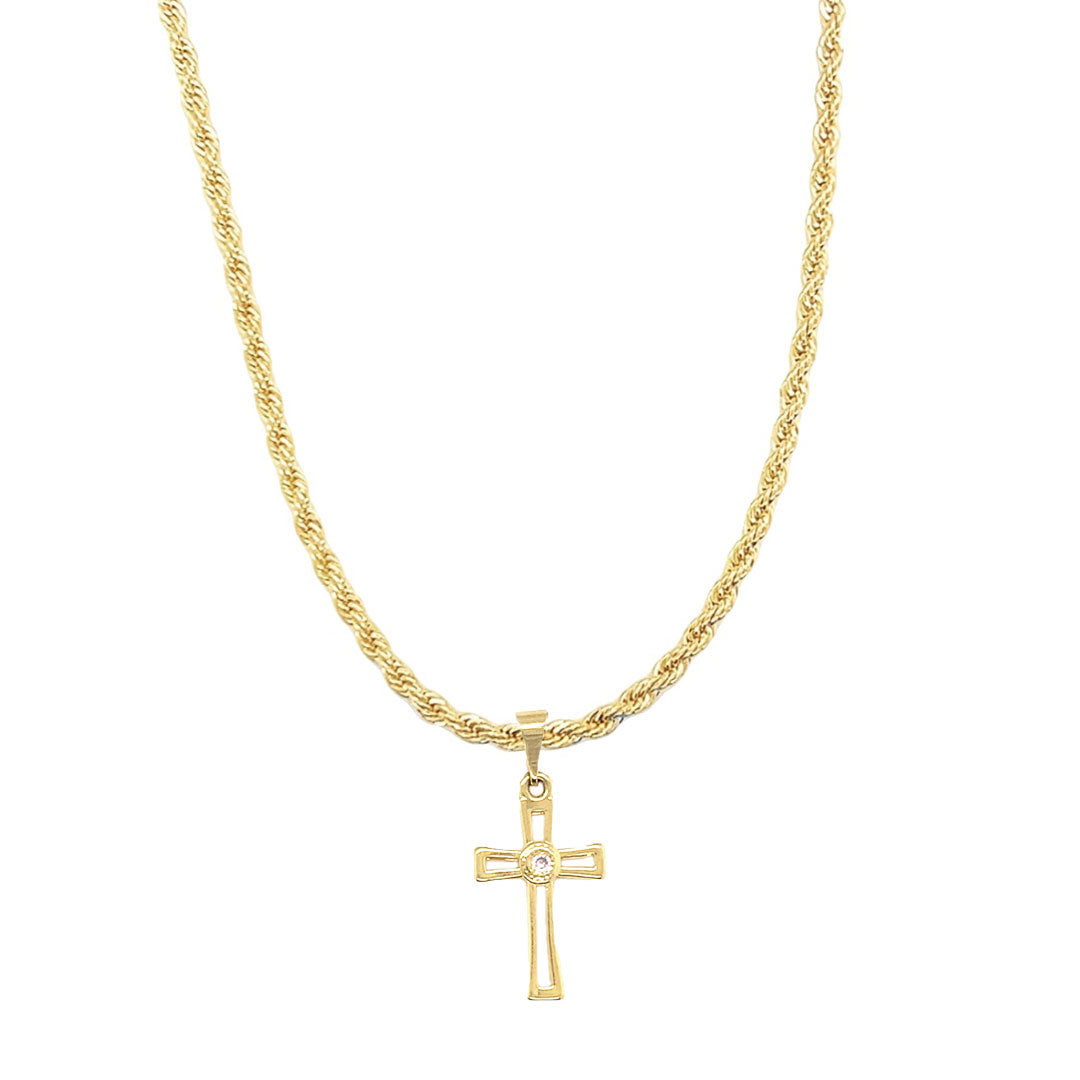 Kace Cross Necklace