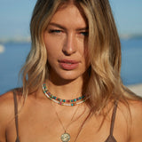 Rumi Gemstone Beaded Necklace