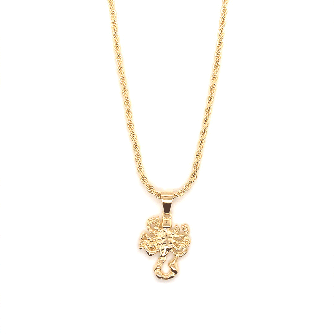 Scorpion Charm Necklace