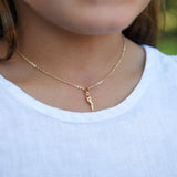 Cedar Cornicello Charm Necklace