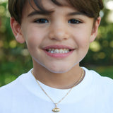 Noa Football Necklace