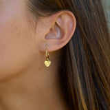Kiki Heart Dangling Earrings