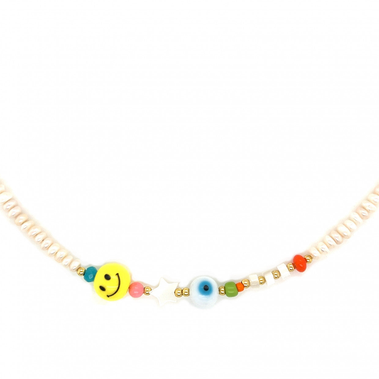Zeni Smiley Necklace