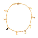 Ellen Tiny Moon Anklet