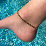 Amira Curb Link Anklet