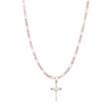 Even Crucifix Necklace