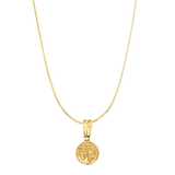 Jett Saint Benedict Necklace