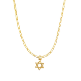Finn Star of David Necklace