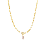 Nuri CZ Teardrop Necklace