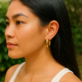 Grace Tube Hoop Earrings