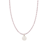 Koa Star of David Disc Necklace