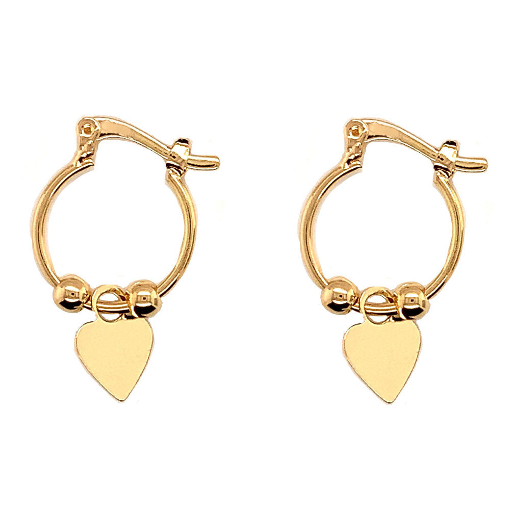 Kiki Heart Dangling Earrings