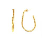 Daya Large Braided Drop Earrings