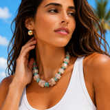 Kylie Gemstone Necklace