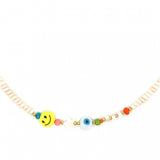 Zeni Smiley Necklace