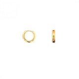 Thick Gold Huggies