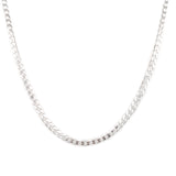 3mm Silver Curb Chain