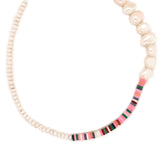 Nyra Heishi Pearl Necklace