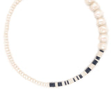 Nyra Heishi Pearl Necklace