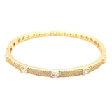 Dazzling CZ Bangle Bracelet