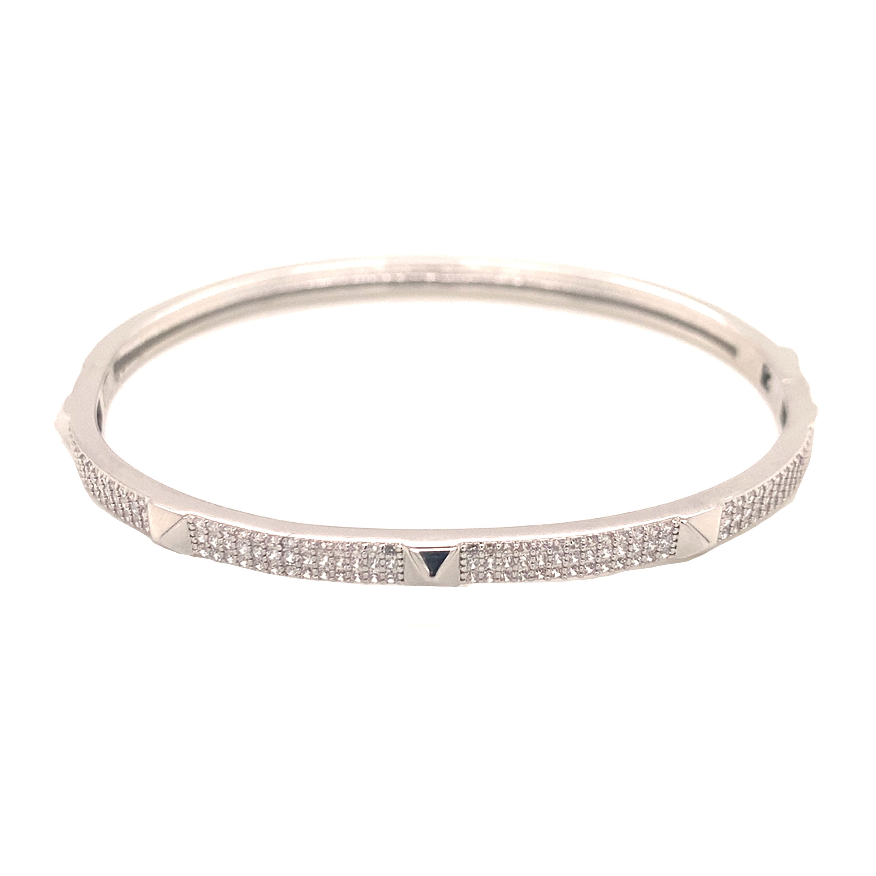 CZ Bangle Bracelet