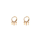 Gala Dangling Discs Earrings