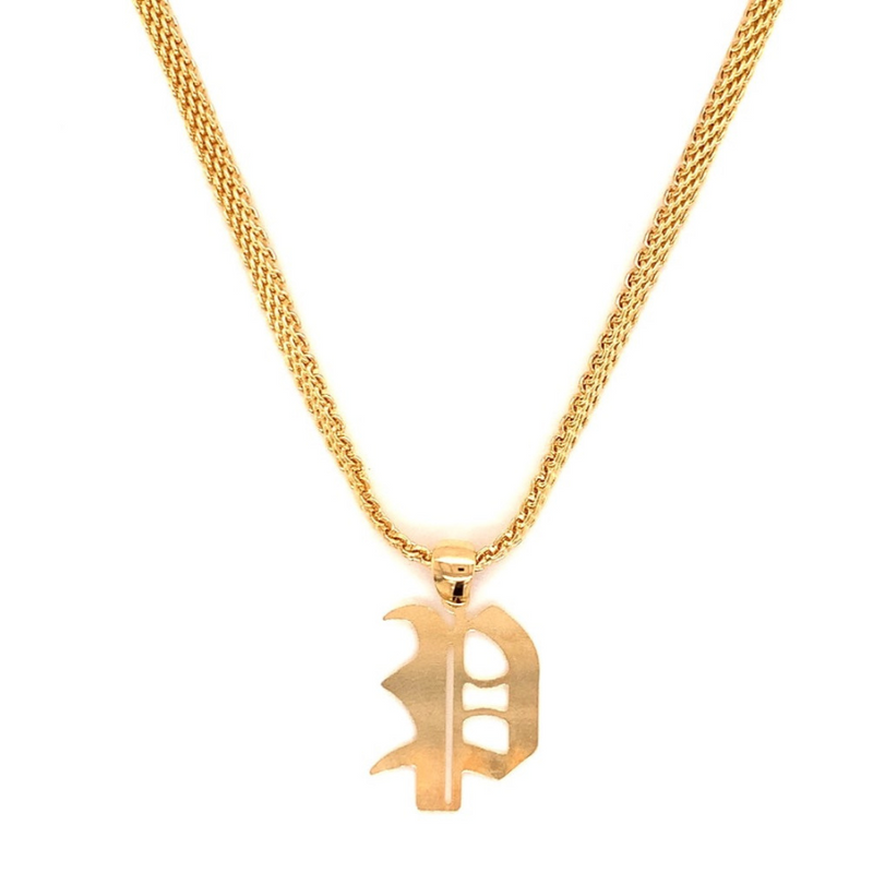 Lucie Large Initial Necklace