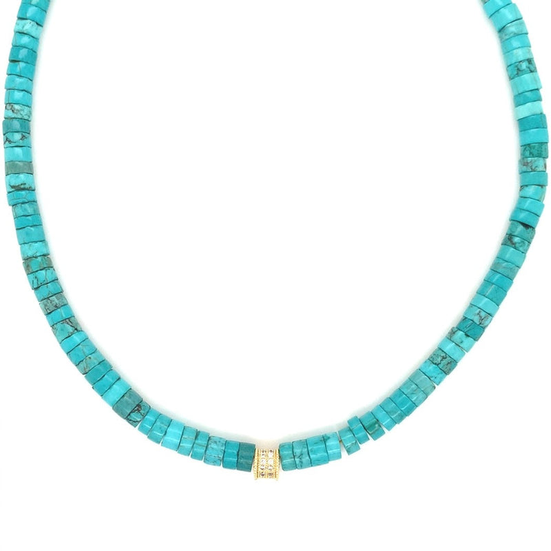 Turquoise Accent Necklace