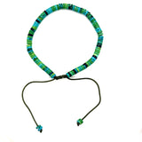 Gael Green Stone Macrame Bracelet