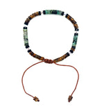 Glenn Tiger Eye Macrame Bracelet