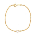 Seth CZ Oval Bracelet