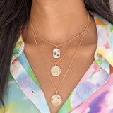 Hannah Hamsa Charm Necklace